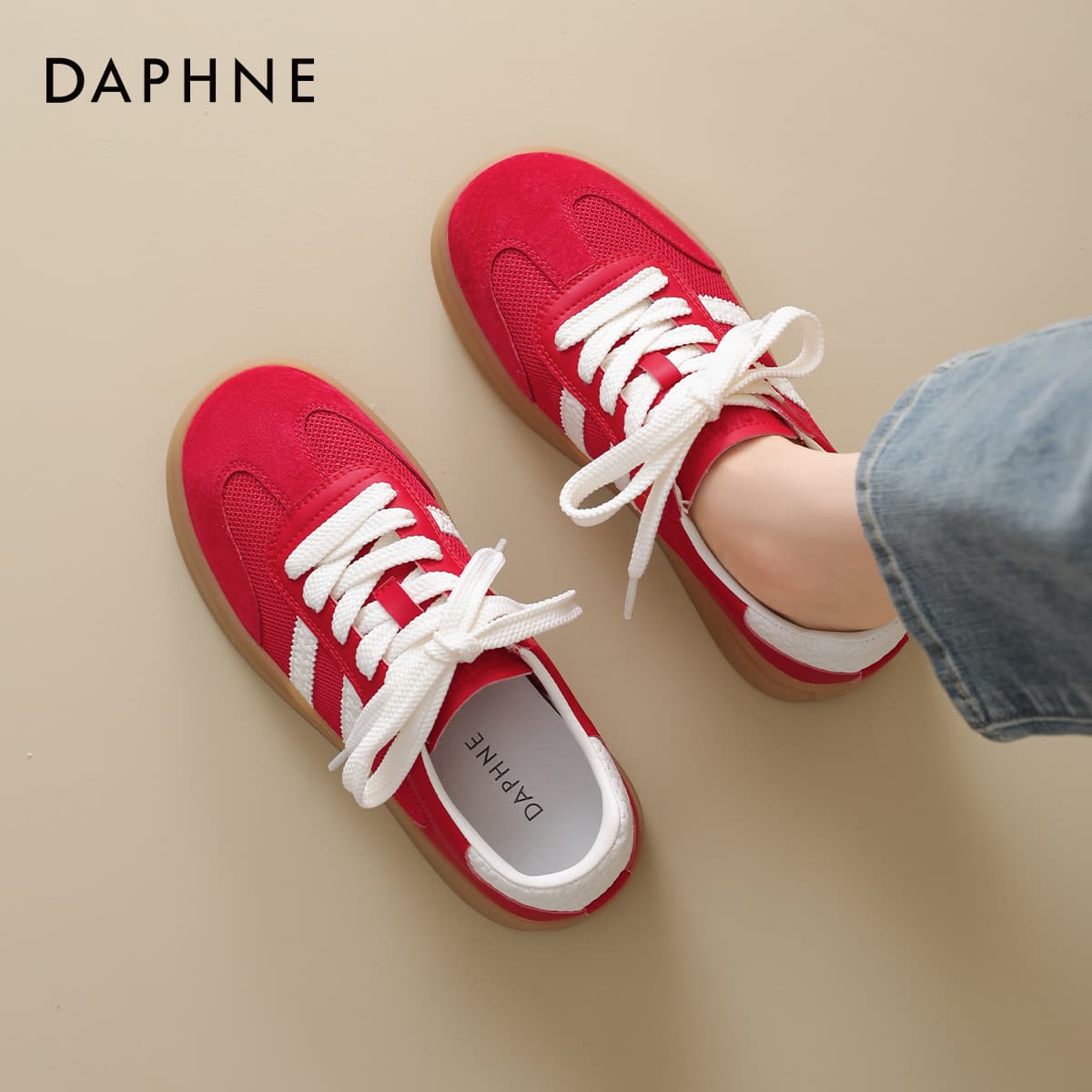 Кроссовки DAPHNE Низкий Топ Немецкий Армейский Кроссовки Женские - изображение 3