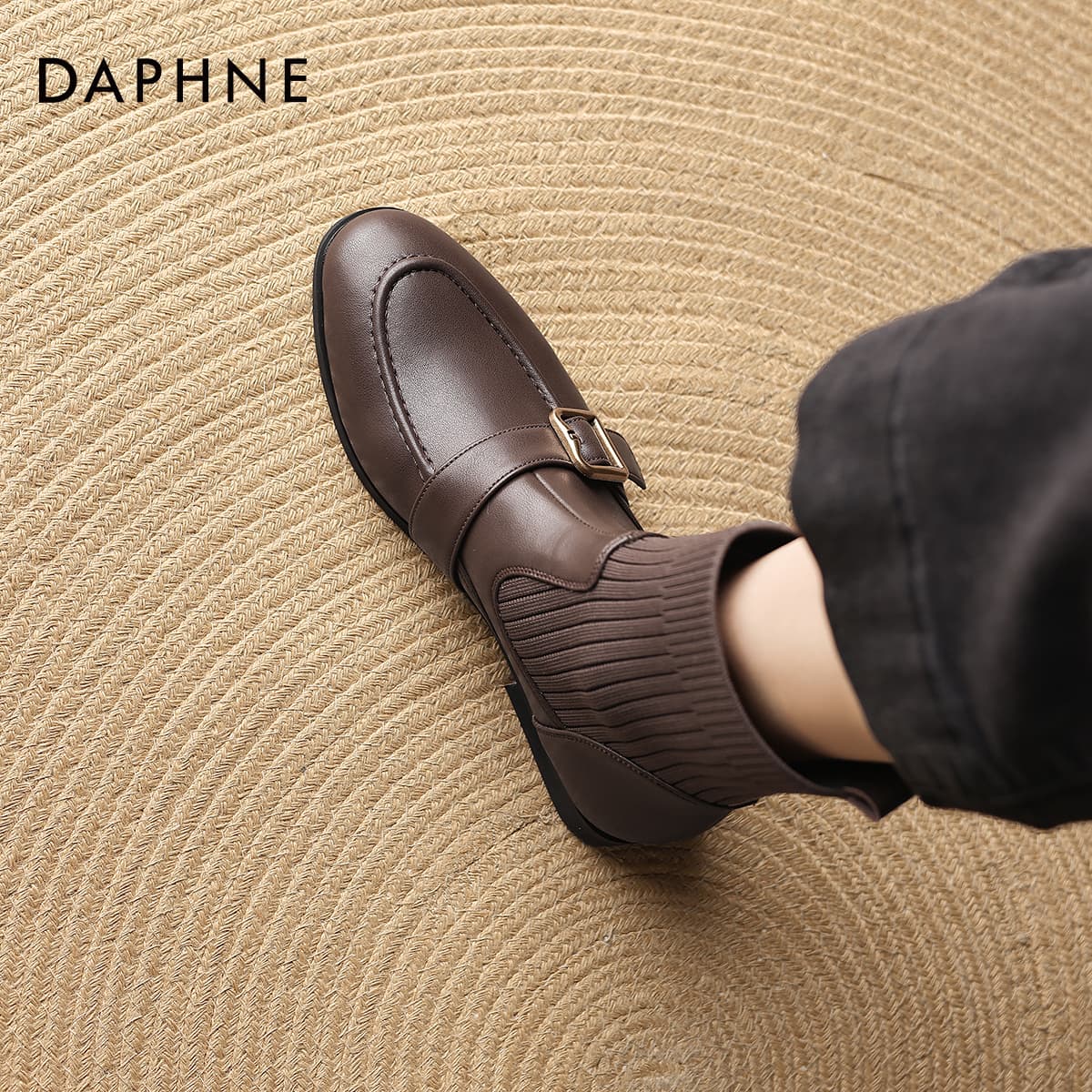 Сапоги DAPHNE Женские ботильоны из синтетической кожи - изображение 5