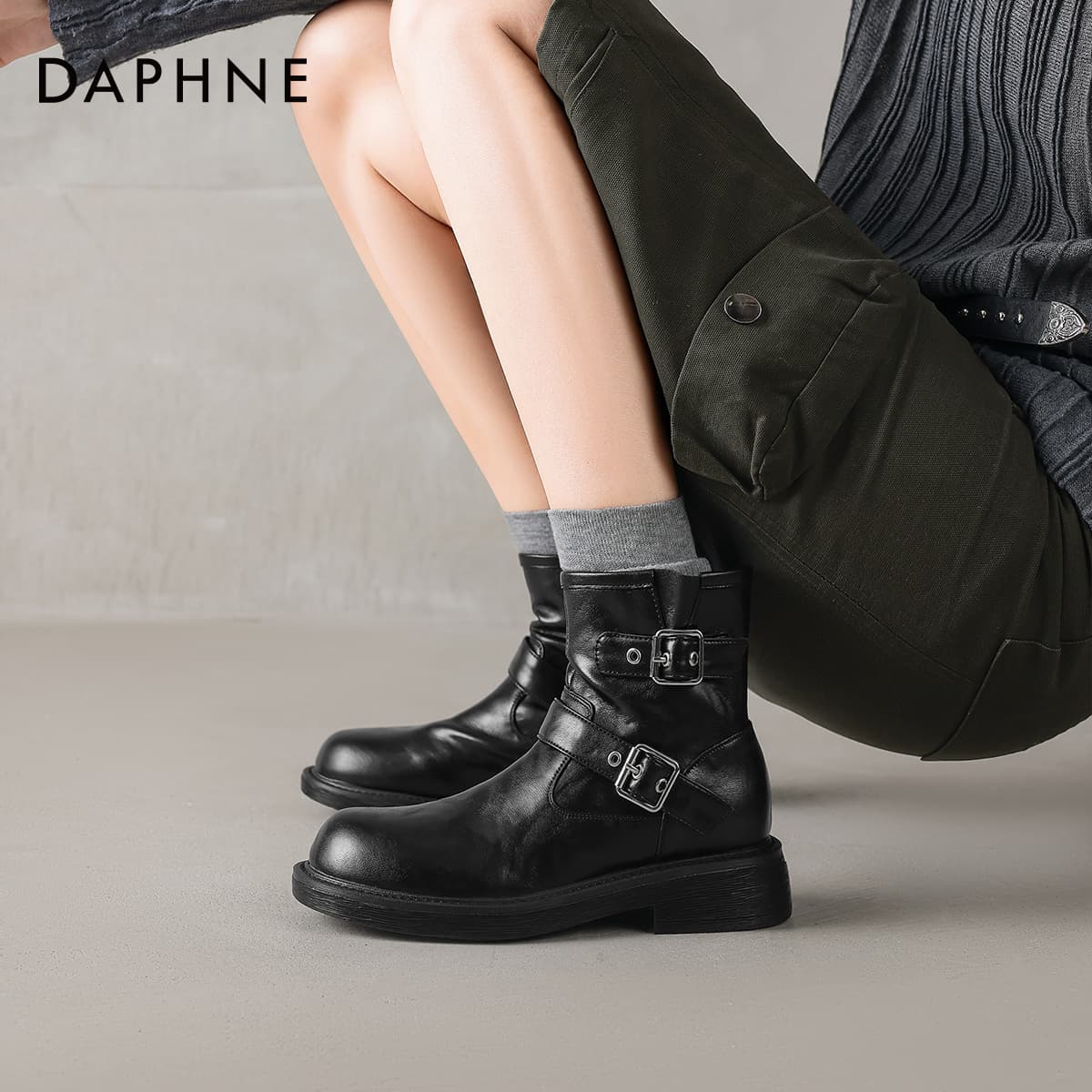 Сапоги Daphne Ботильоны Женские - изображение 4