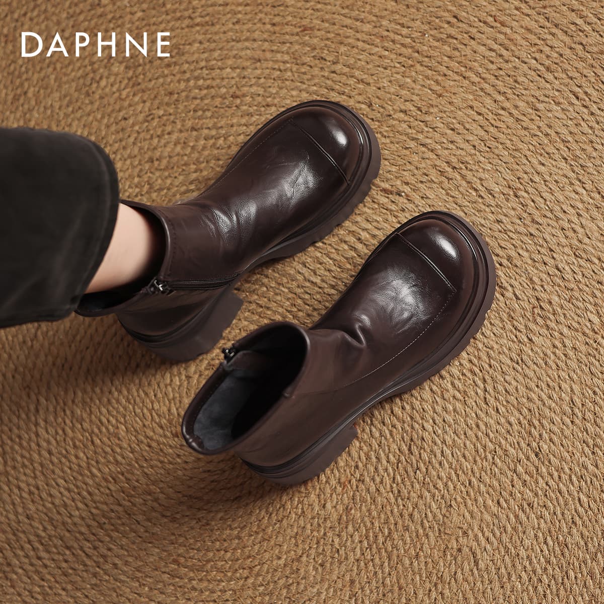 Сапоги DAPHNE Ботильоны Женские - изображение 7