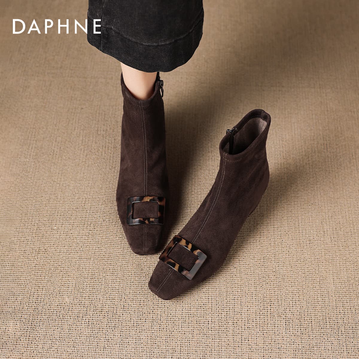 Сапоги DAPHNE Ботильоны Женские - изображение 4