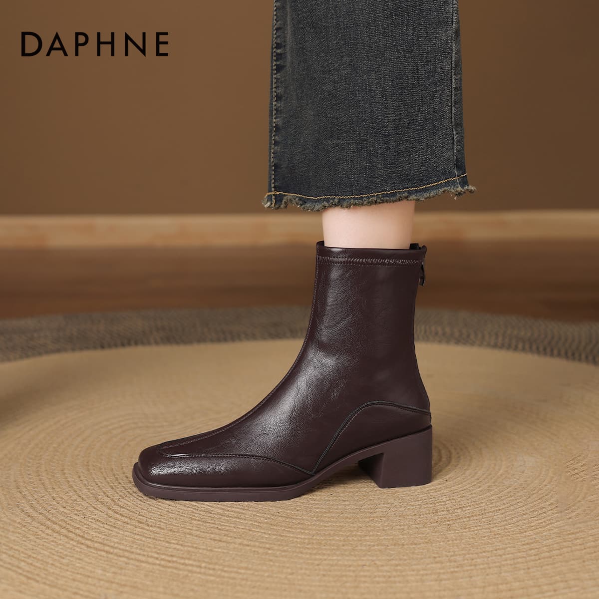 Сапоги DAPHNE Ботильоны Женские - изображение 6