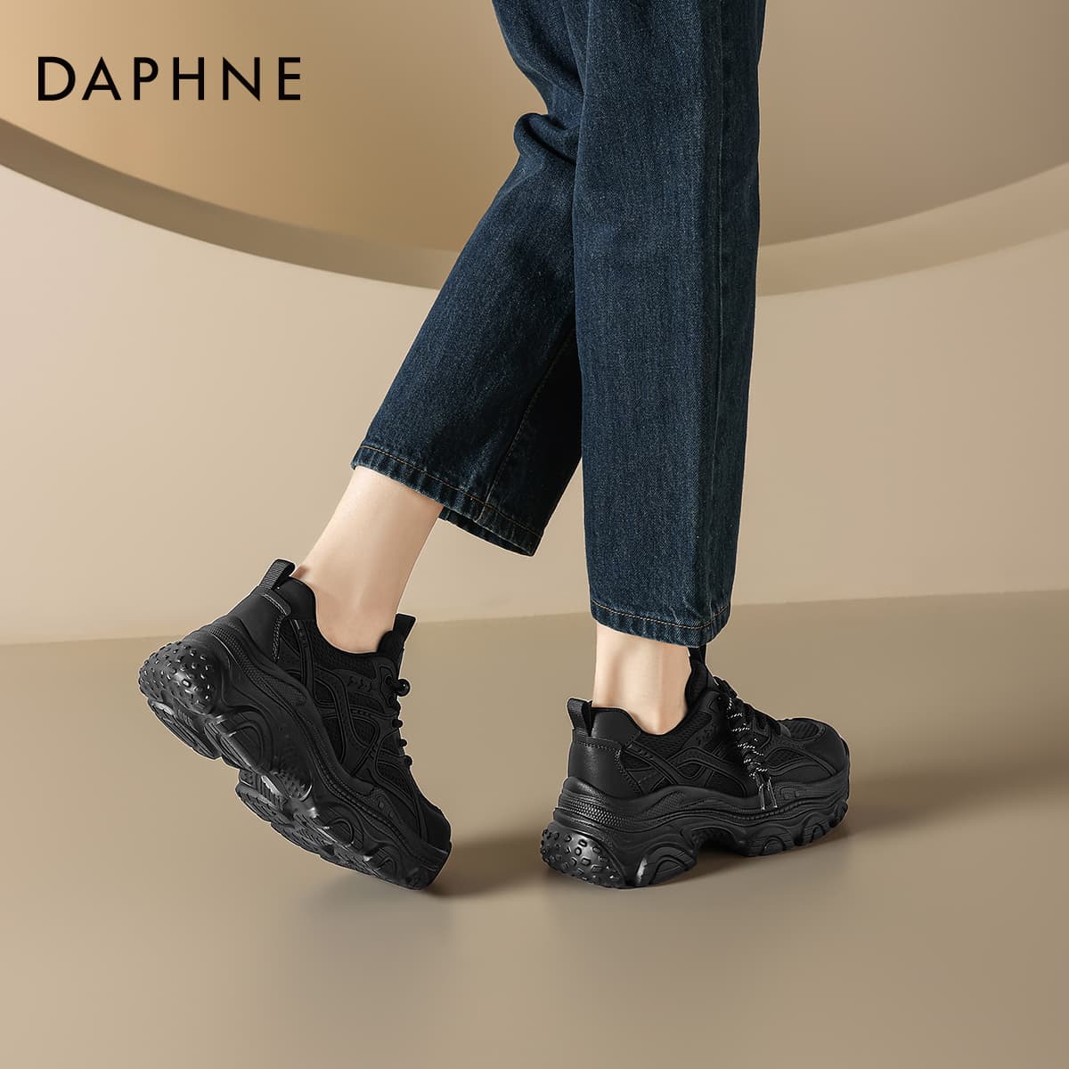 Кроссовки DAPHNE Массивные кроссовки Low Топ Женские - изображение 7