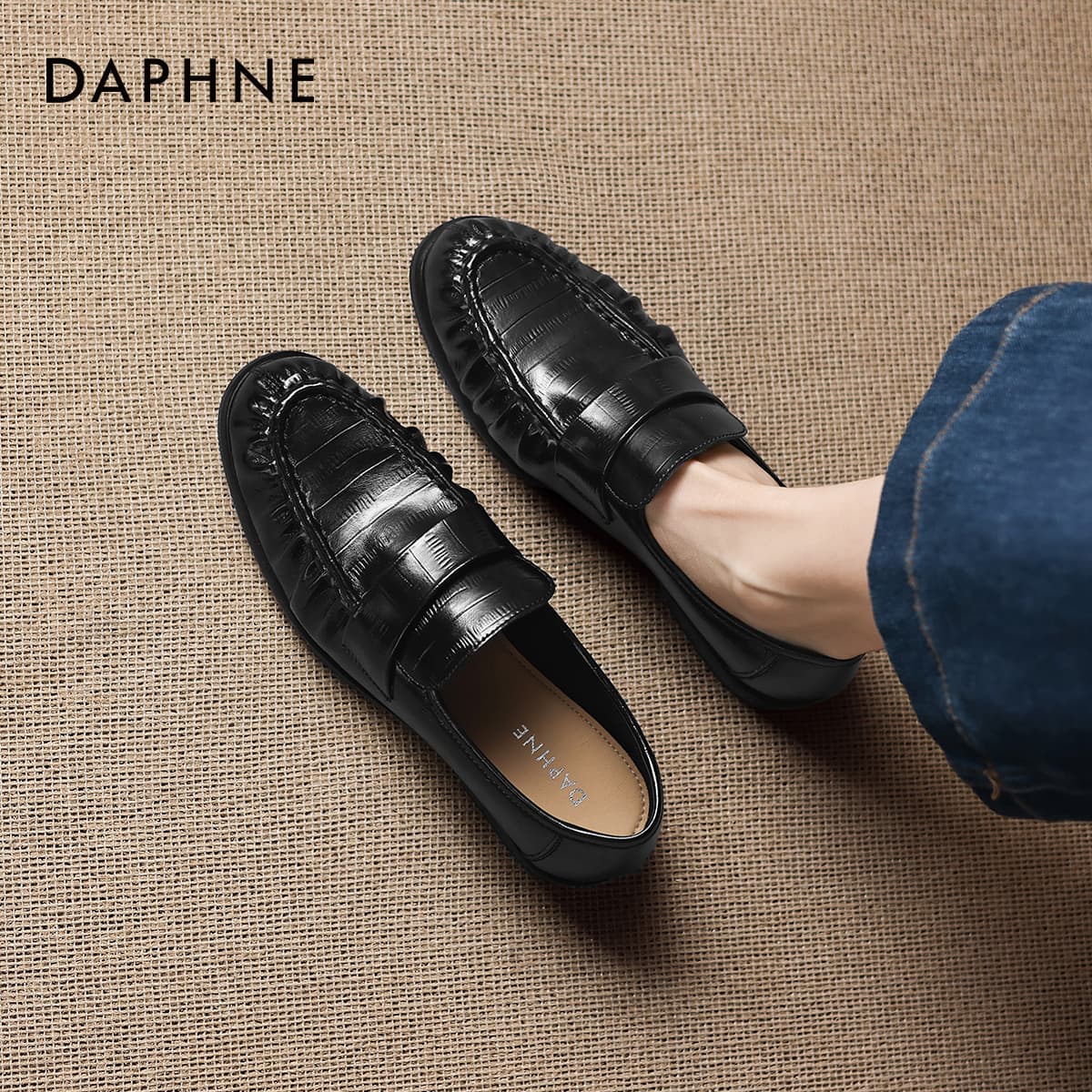 Лоферы DAPHNE Лоферы из синтетической кожи для женщин - изображение 5