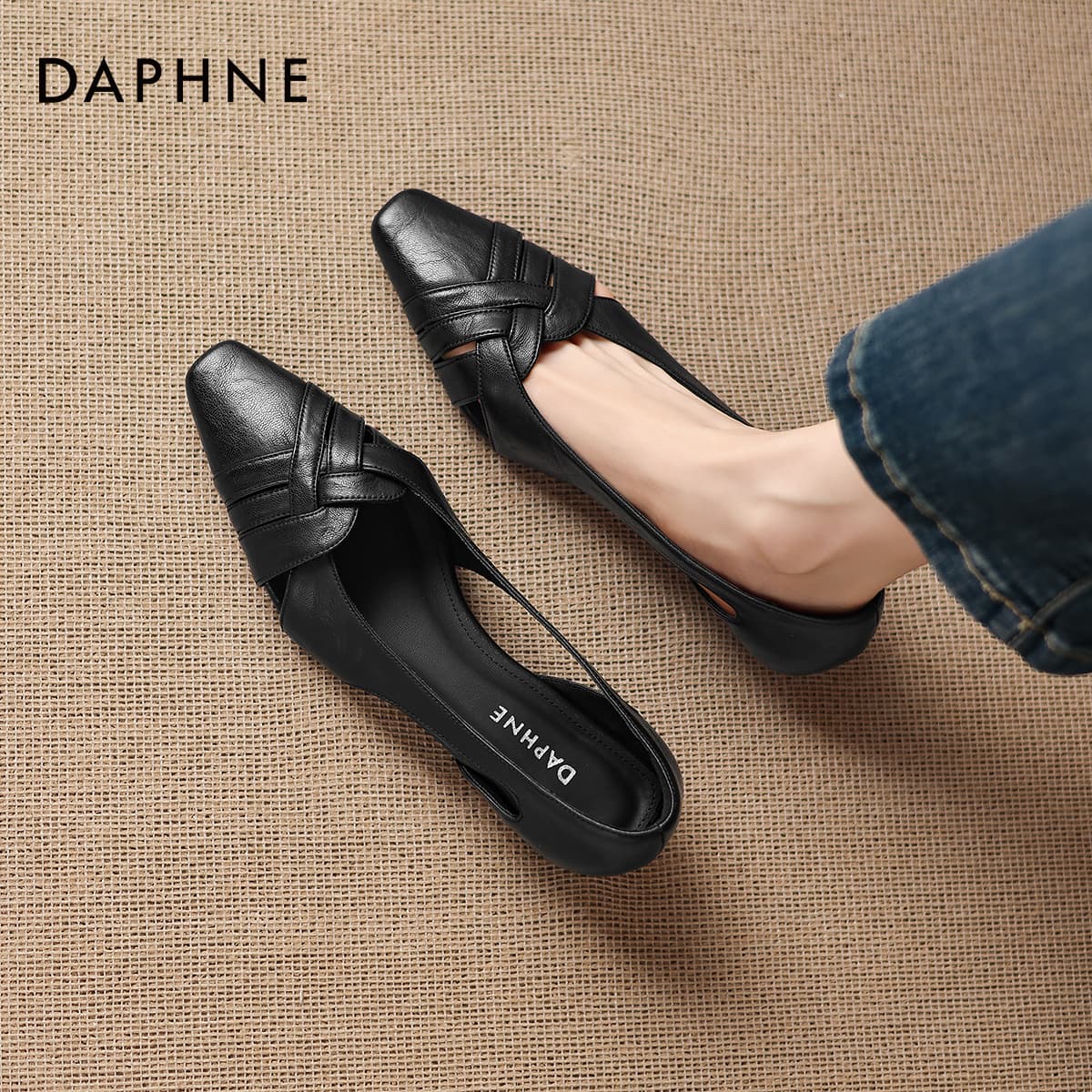 Тапочки DAPHNE Женские Повседневный Обувь без подкладки Женские - изображение 3