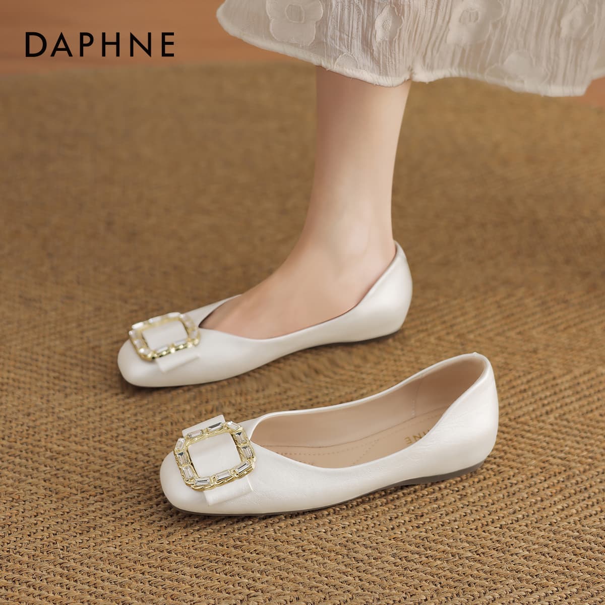 Тапочки DAPHNE Синтетическая кожа Женские повседневные туфли Женские - изображение 6