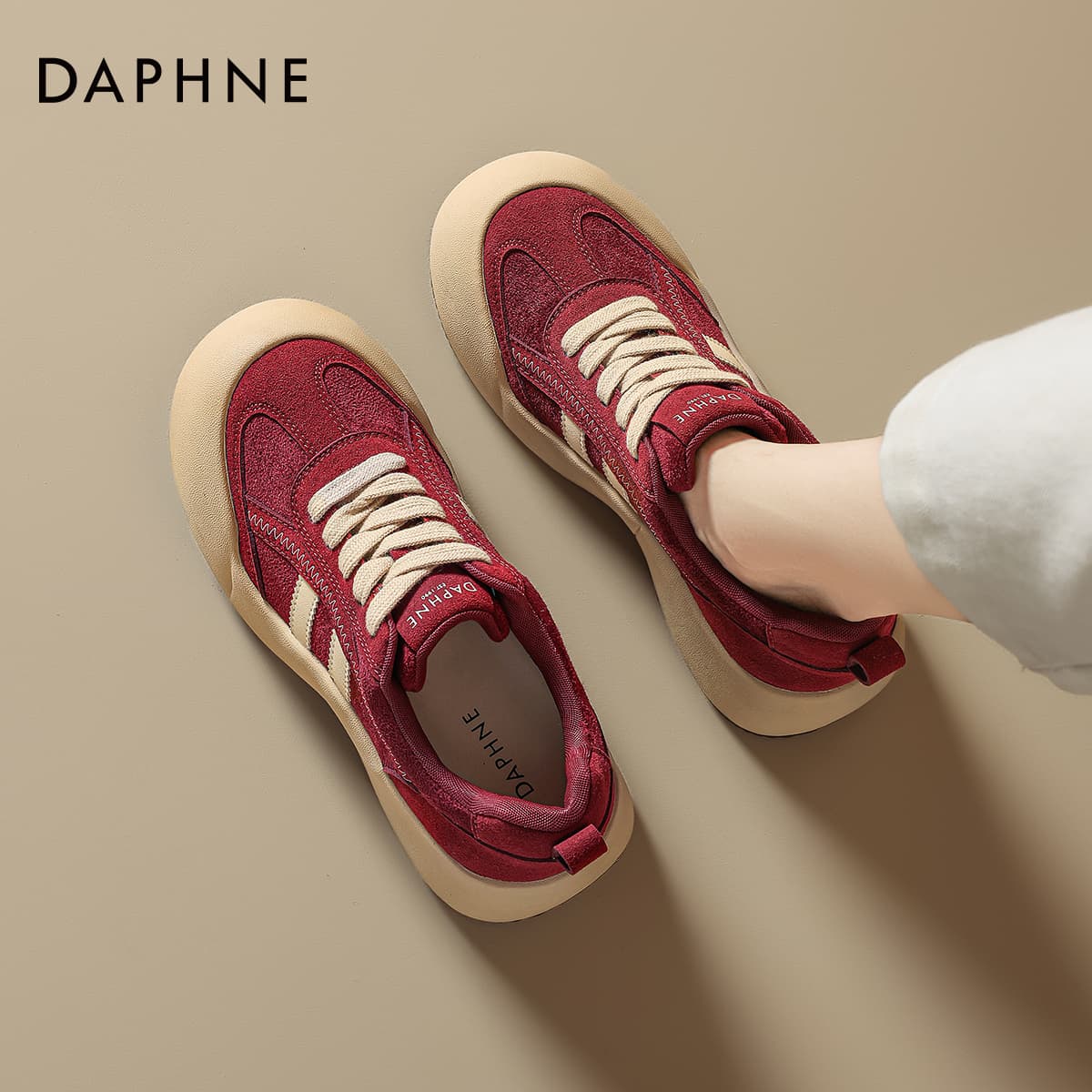 Кроссовки DAPHNE Повседневная обувь Лоу-топы Женские - изображение 4