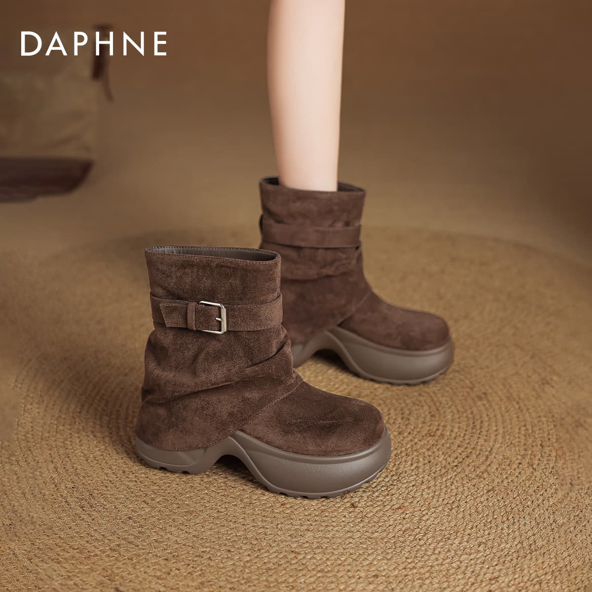 Сапоги DAPHNE Ботильоны Женские - изображение 4