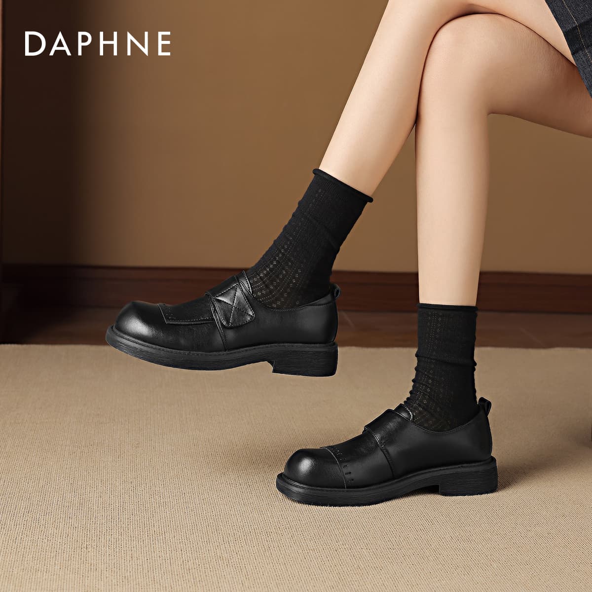 Лоферы DAPHNE Лоферы из синтетической кожи для женщин - изображение 11