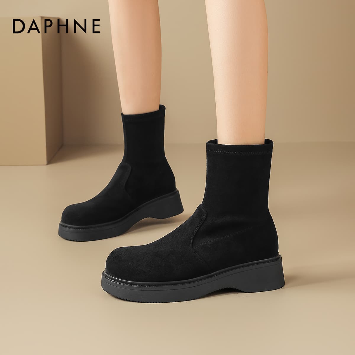 Сапоги DAPHNE Ботильоны Женские - изображение 5