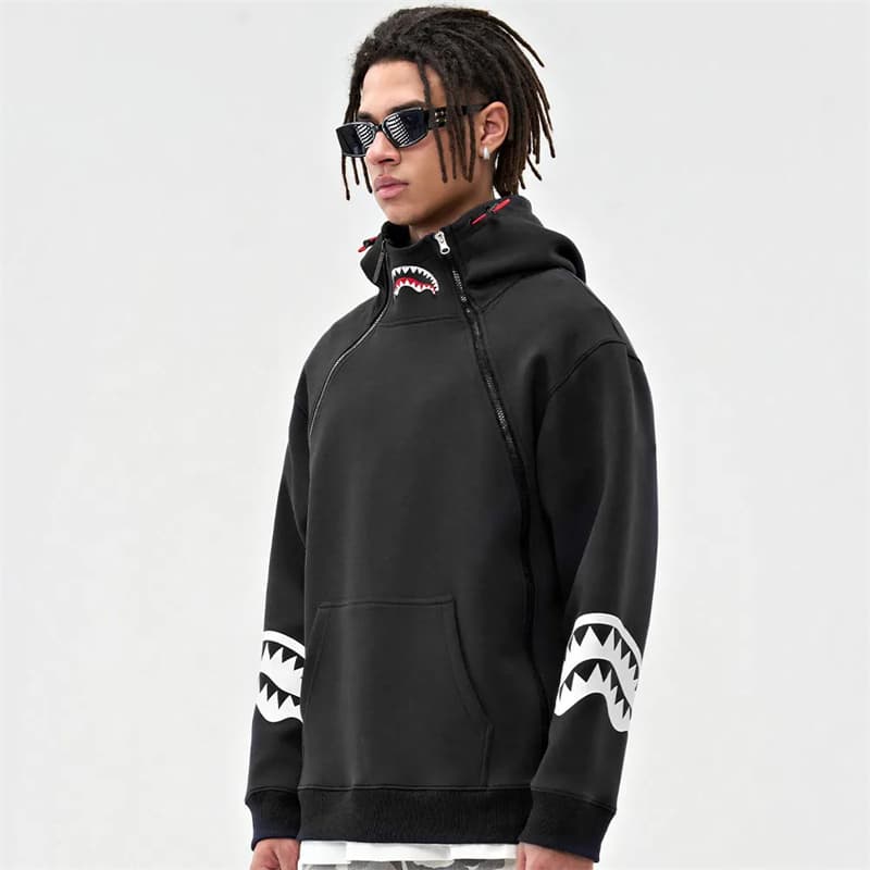 Худи SPRAYGROUND Черный Унисекс Толстовка - изображение 4
