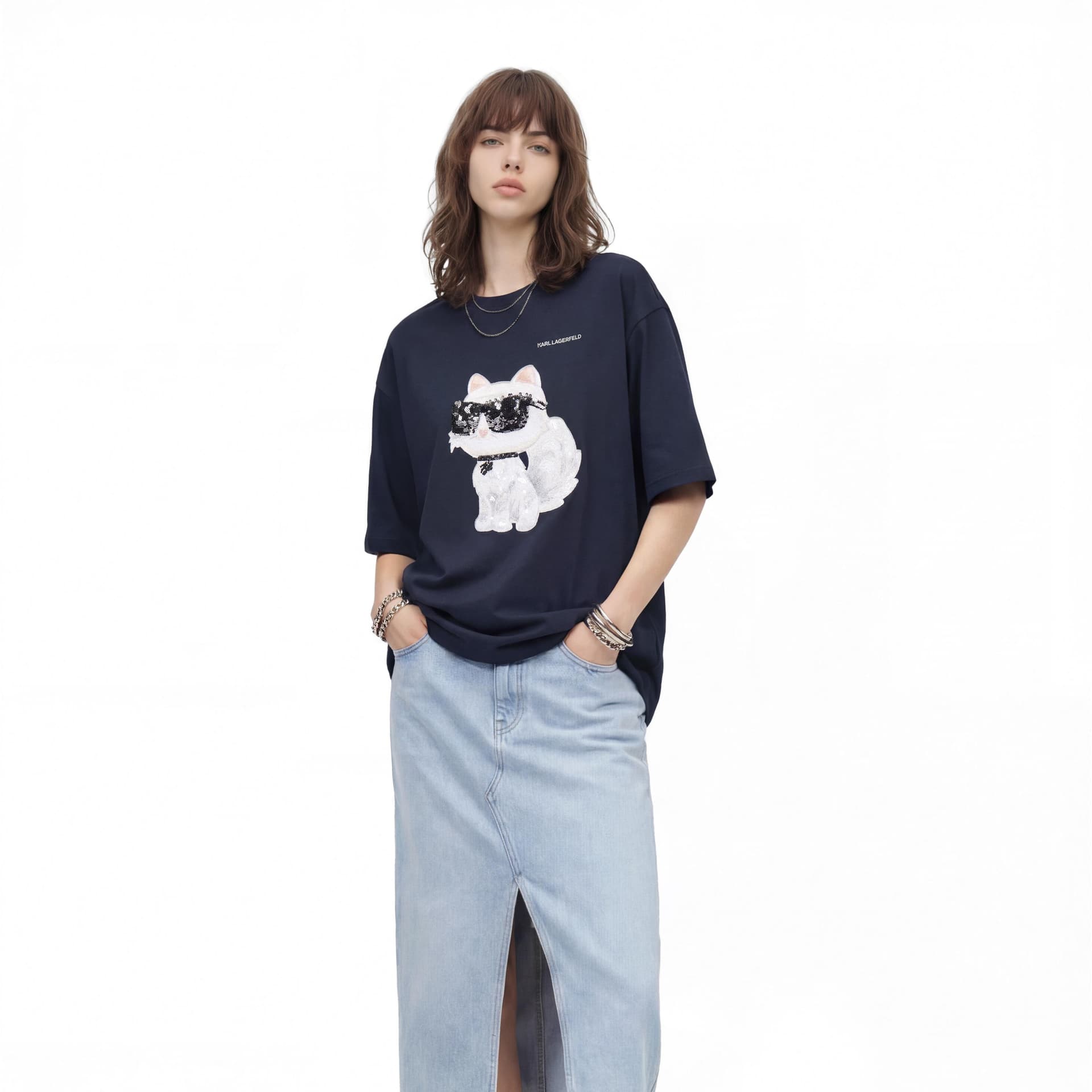 Футболка KARL LAGERFELD Choupette T - изображение 4