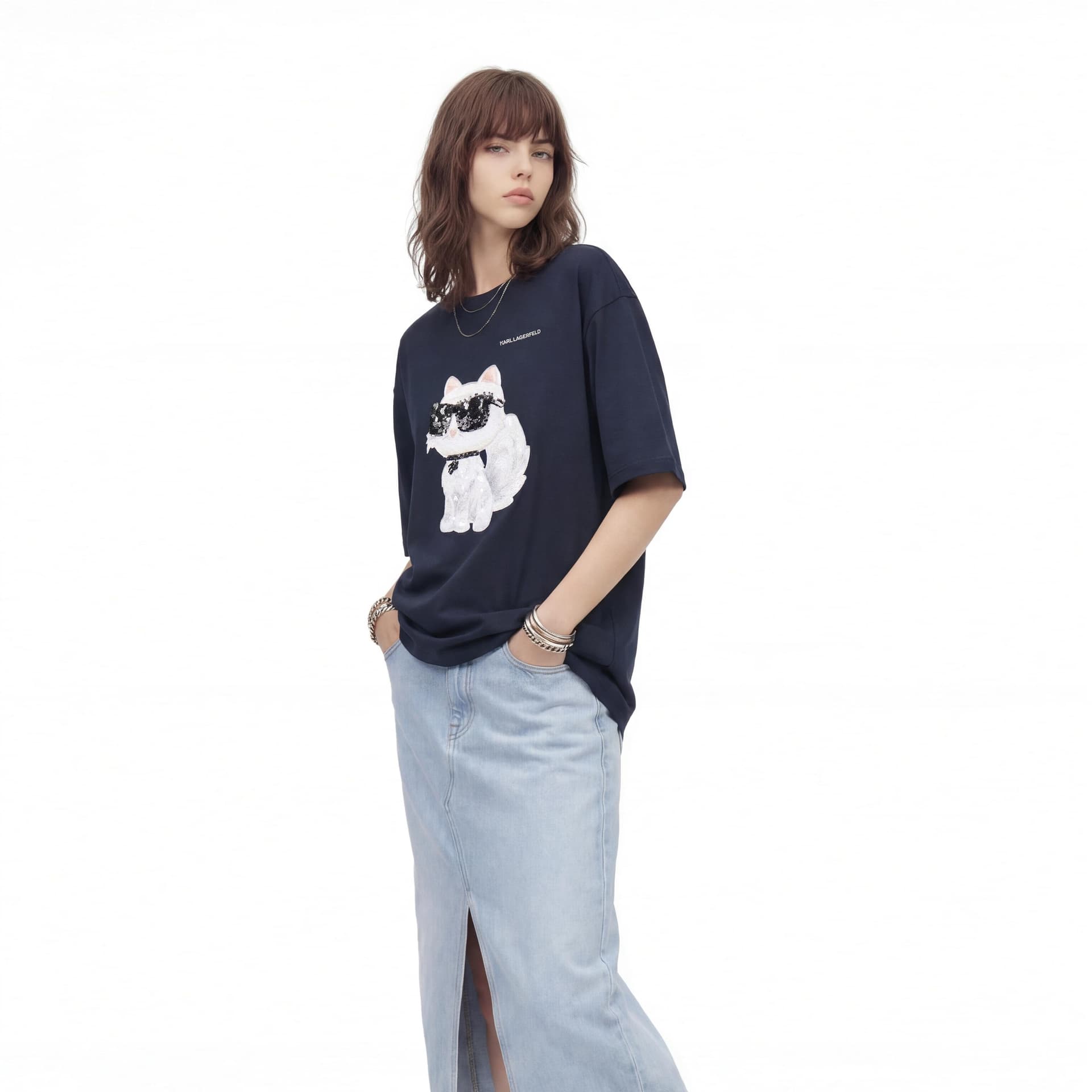 Футболка KARL LAGERFELD Choupette T - изображение 7