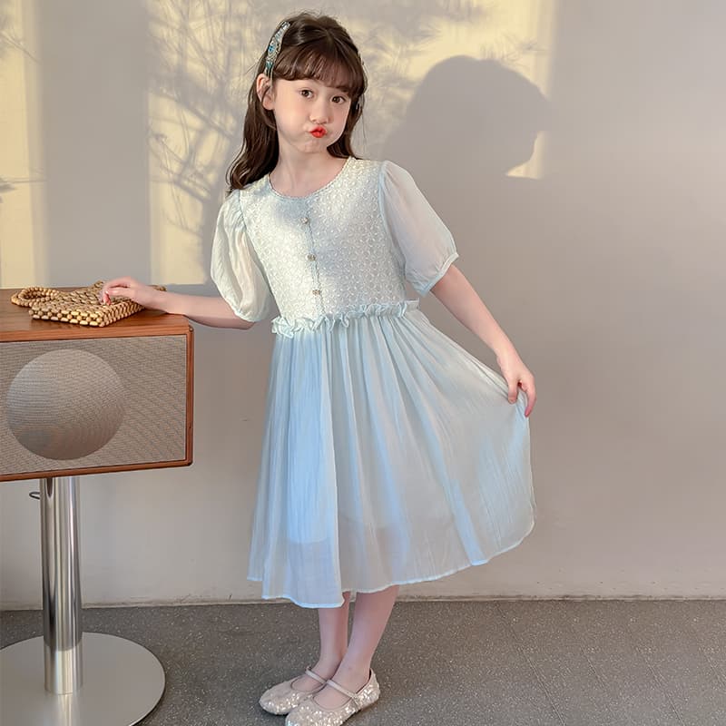 PIERRE CARDIN Blue Kids Платья - изображение 2