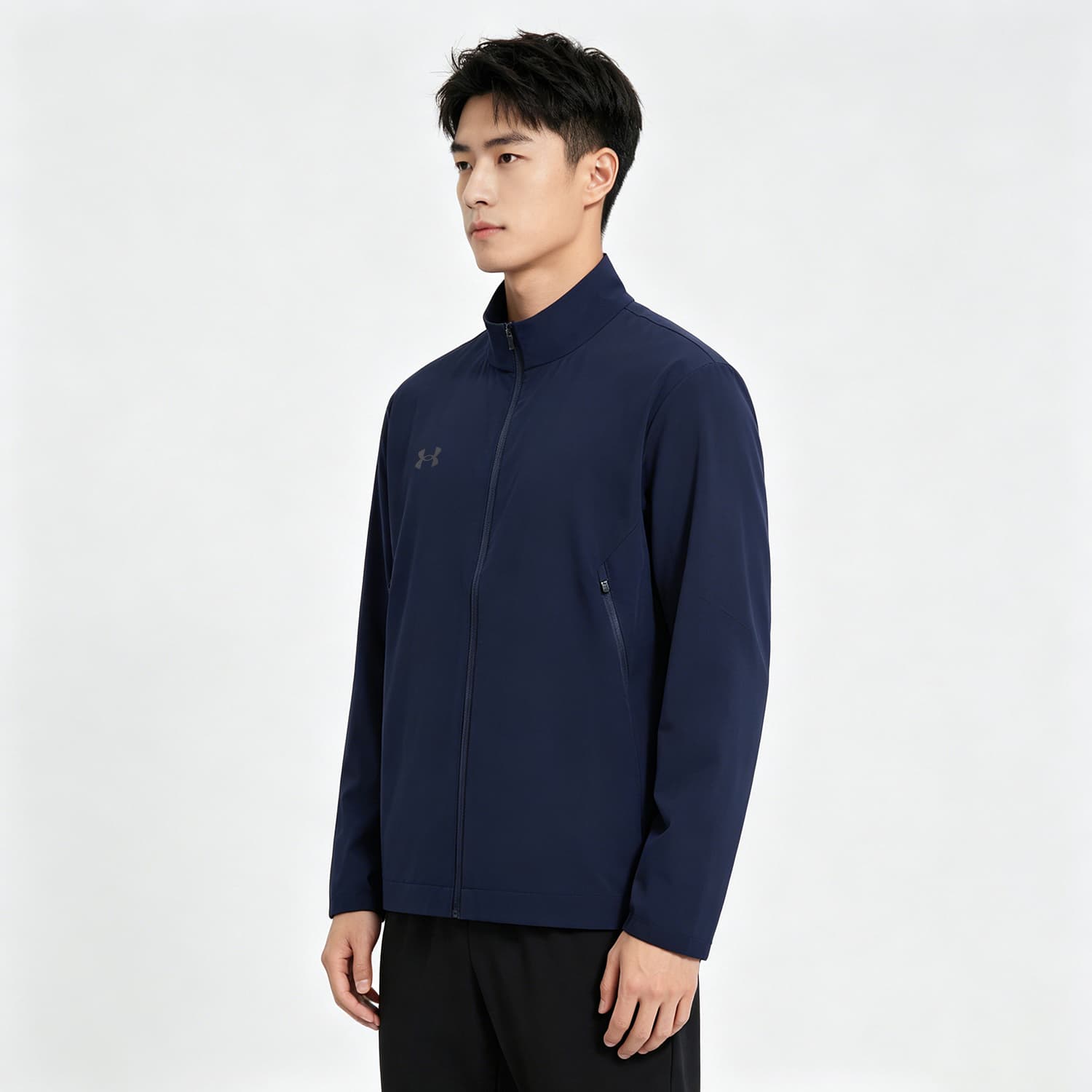 Куртка Under Armour Темно-синие Мужские Куртки - изображение 5