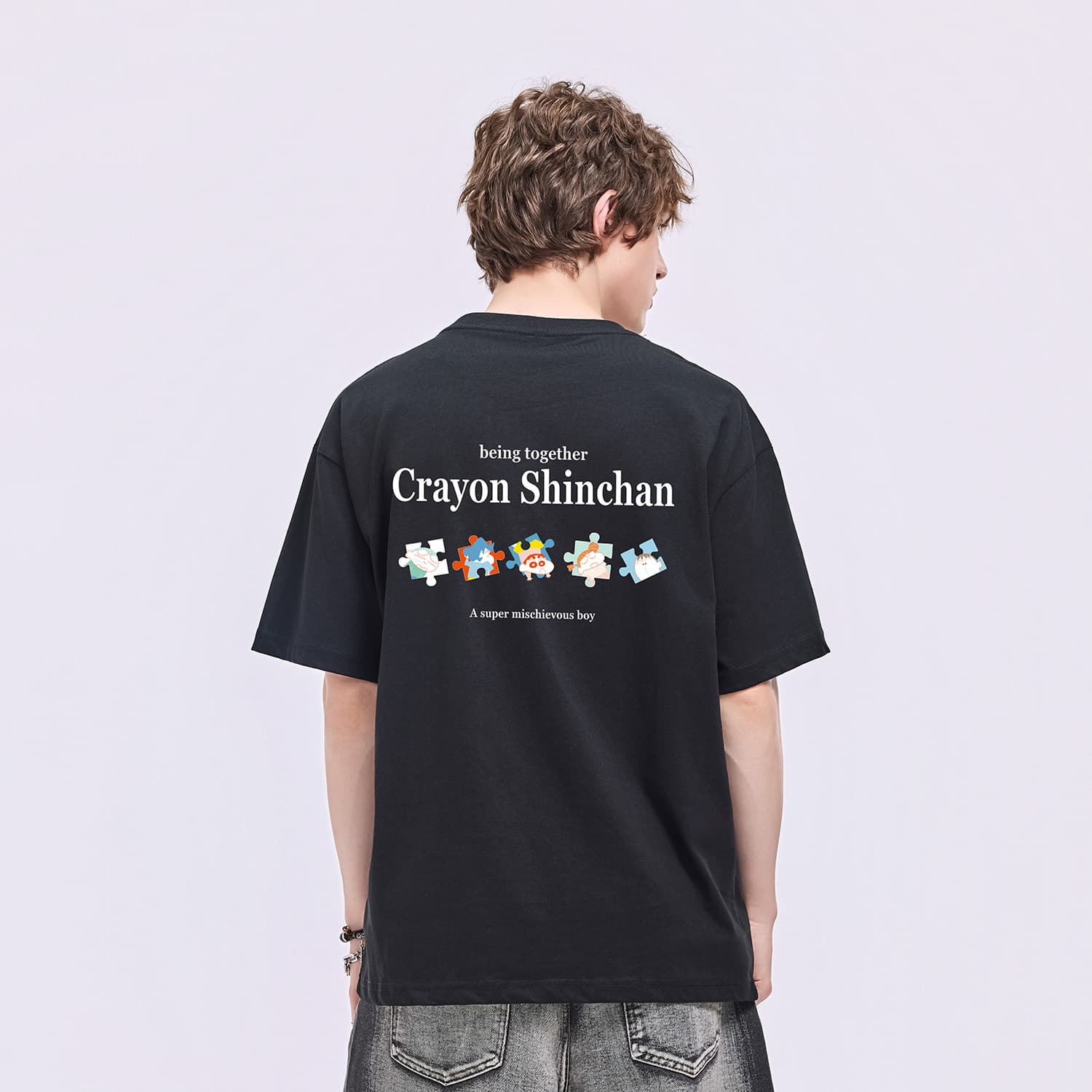 Футболка Crayon Shinchan Короткий рукав T-рубашки унисекс - изображение 3