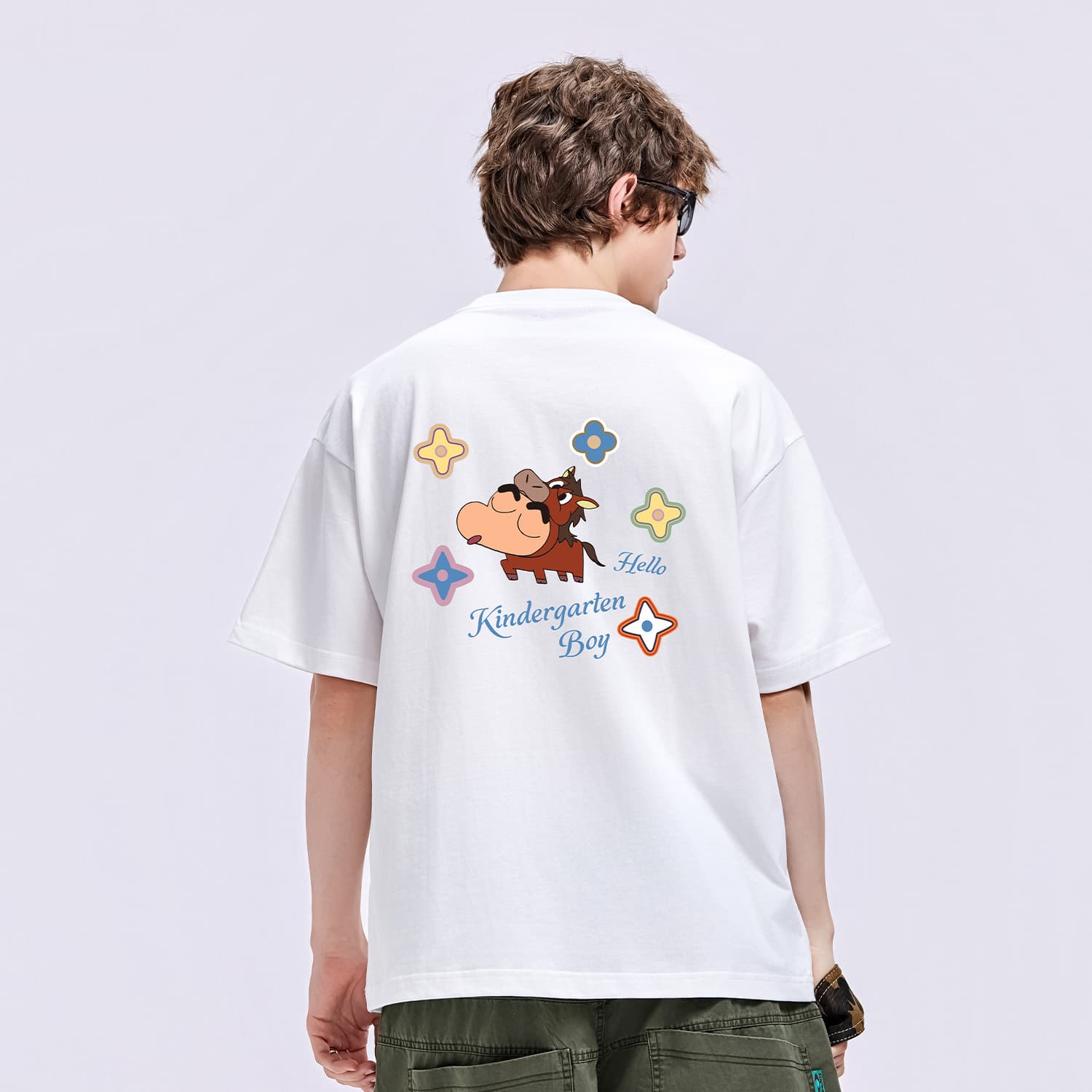 Футболка Crayon Shinchan Короткий рукав T-рубашки унисекс - изображение 3