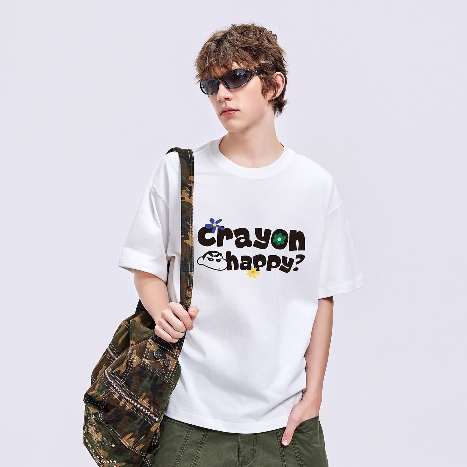 Футболка Crayon Shinchan Короткий рукав T-рубашки унисекс - изображение 4