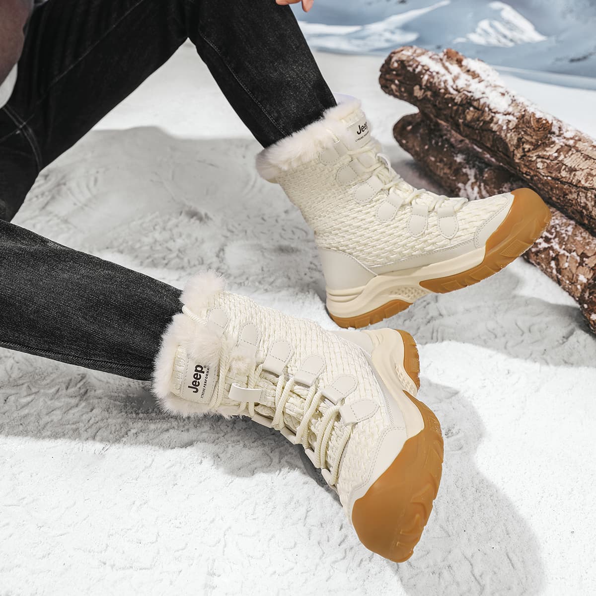 Ботинки зимние Jeep Snow Boots - изображение 5