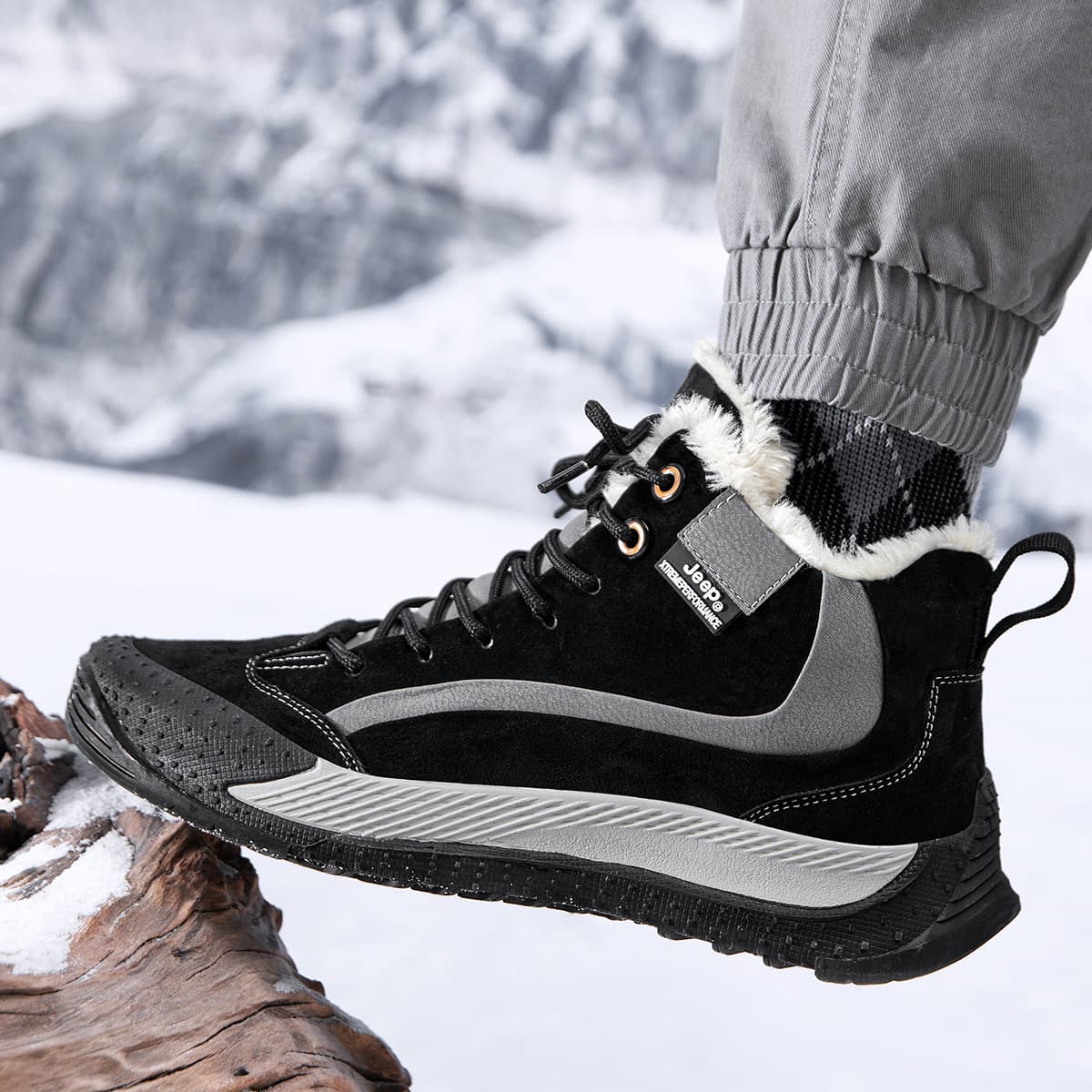 Ботинки зимние Jeep Classic Ankle Snow Boots - изображение 6