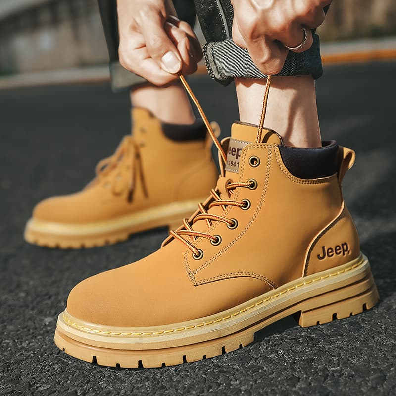 Ботинки Jeep Classic Yellow Boots - изображение 7