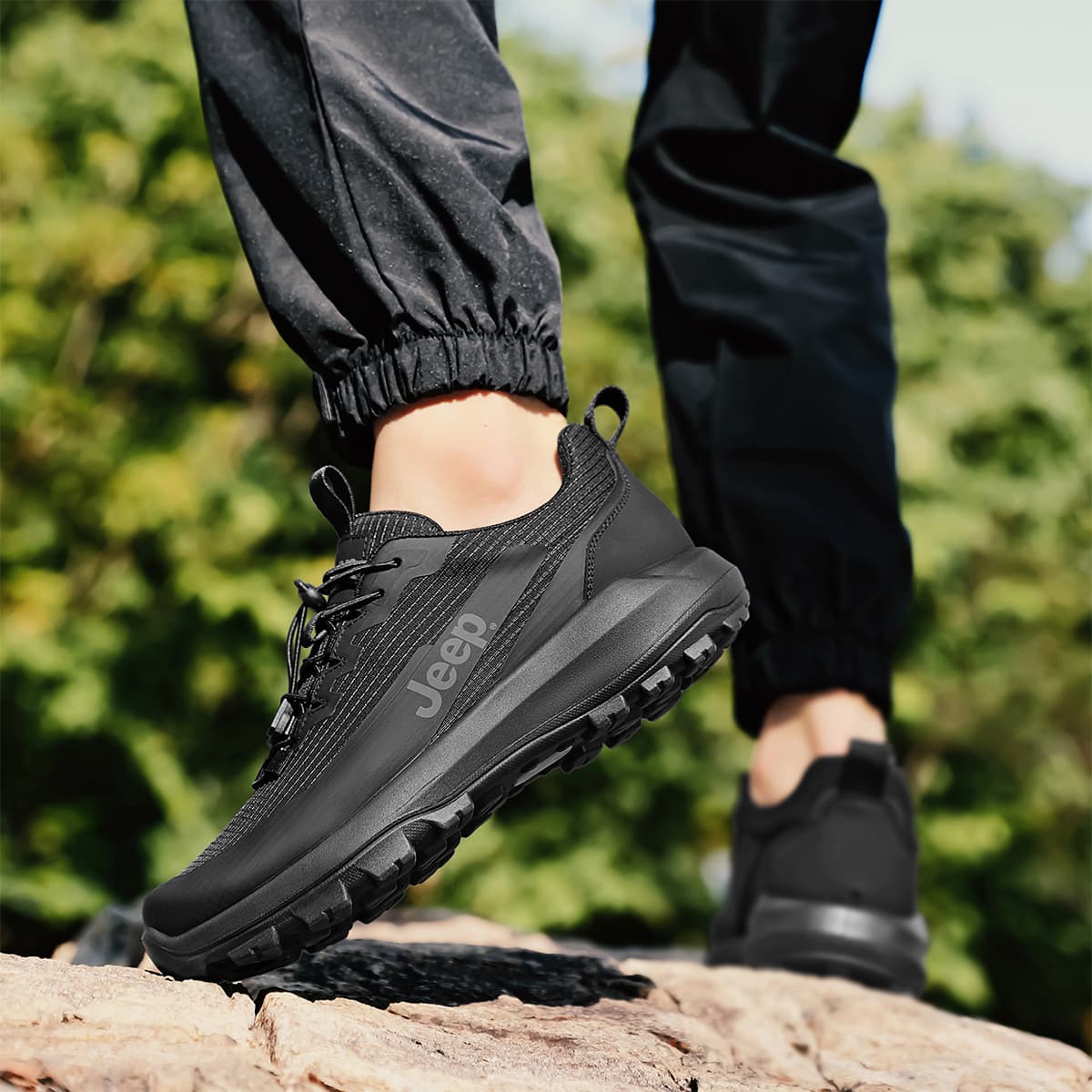 Кроссовки Jeep Fashion Sports Collection Текстиль ТПУ (TPU) Амортизация Устойчивый к истиранию Легкий - изображение 6