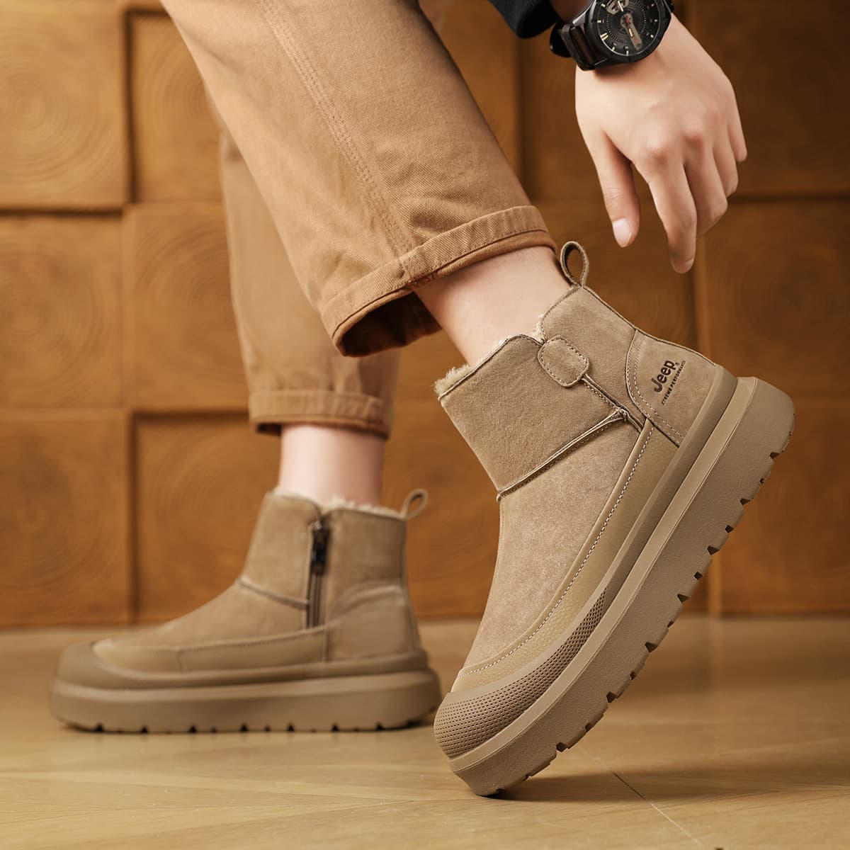 Ботинки зимние Jeep Snow Boots - изображение 7