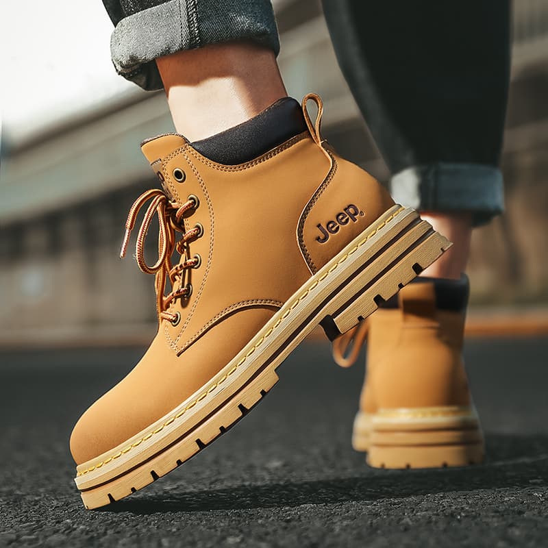 Ботинки Jeep Classic Yellow Boots - изображение 6