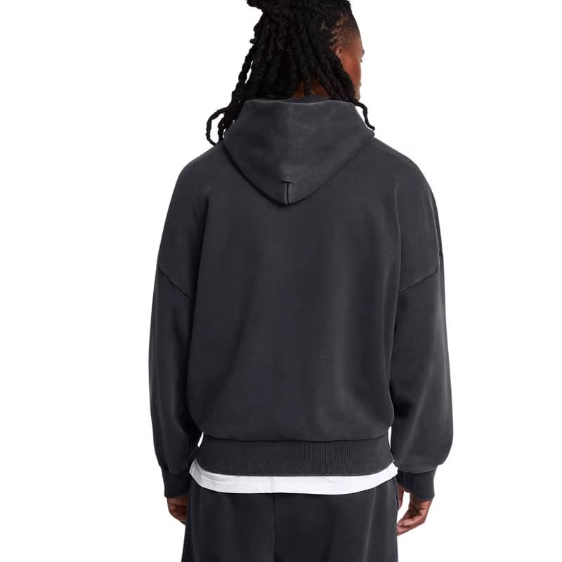 Худи Under Armour Icon Толстовка Мужское Черное - изображение 4