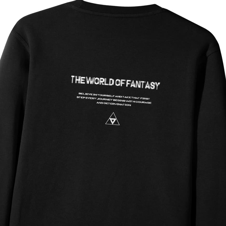 Кофта Nike Ichiki Isshoku Battle Angel III Crewneck Sweatshirt Black - изображение 6