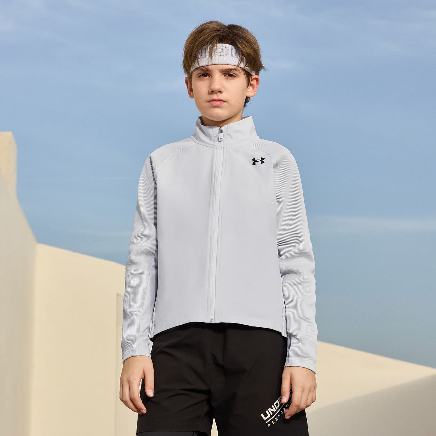Under Armour Ореоловый серый Школьный возраст Куртка - изображение 3