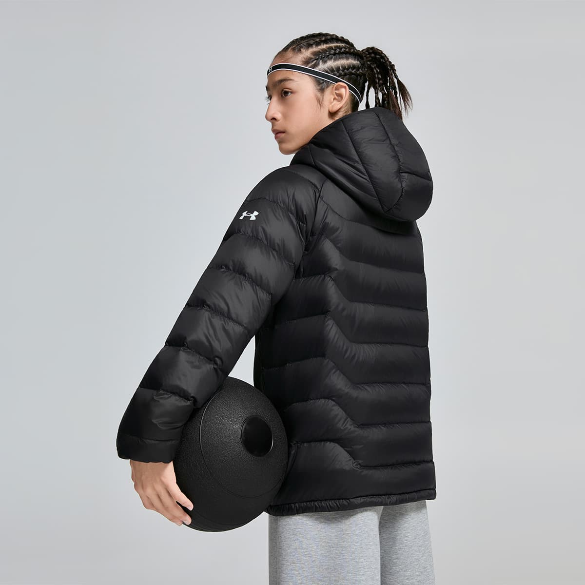 Under Armour Comprehensive Training Черный Kids Пуховики - изображение 4