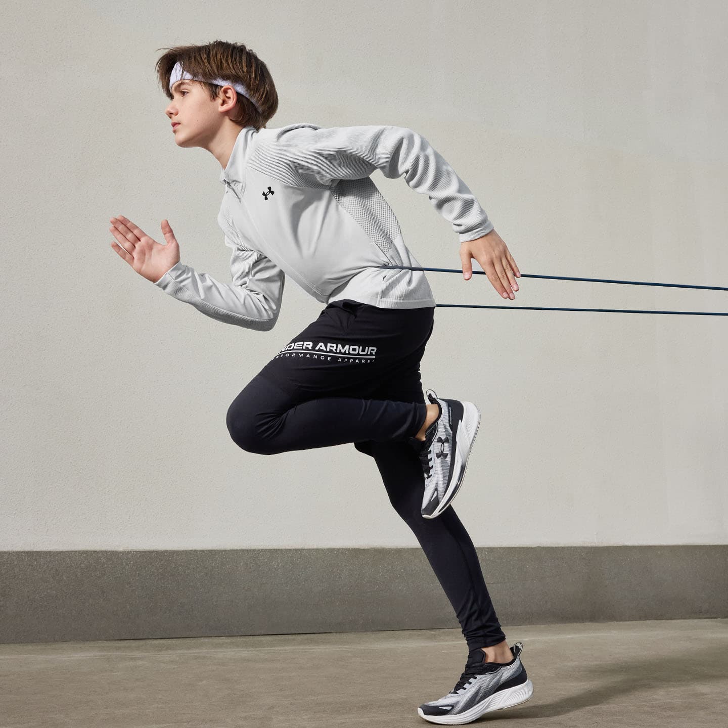 Under Armour Ореоловый серый Школьный возраст Куртка - изображение 6