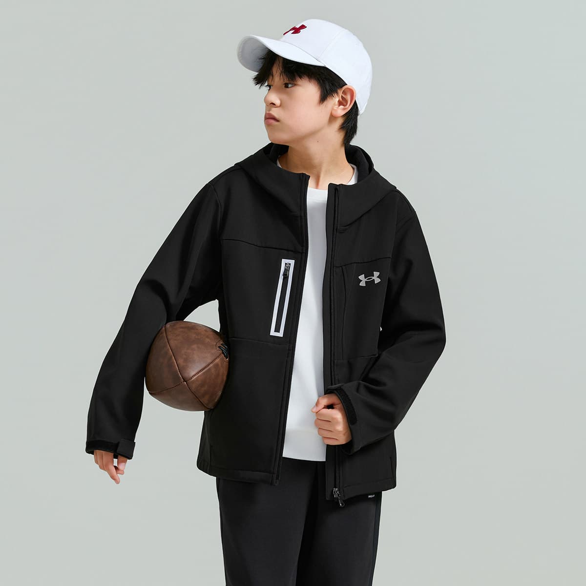 Under Armour Черные Школьные Куртки - изображение 4