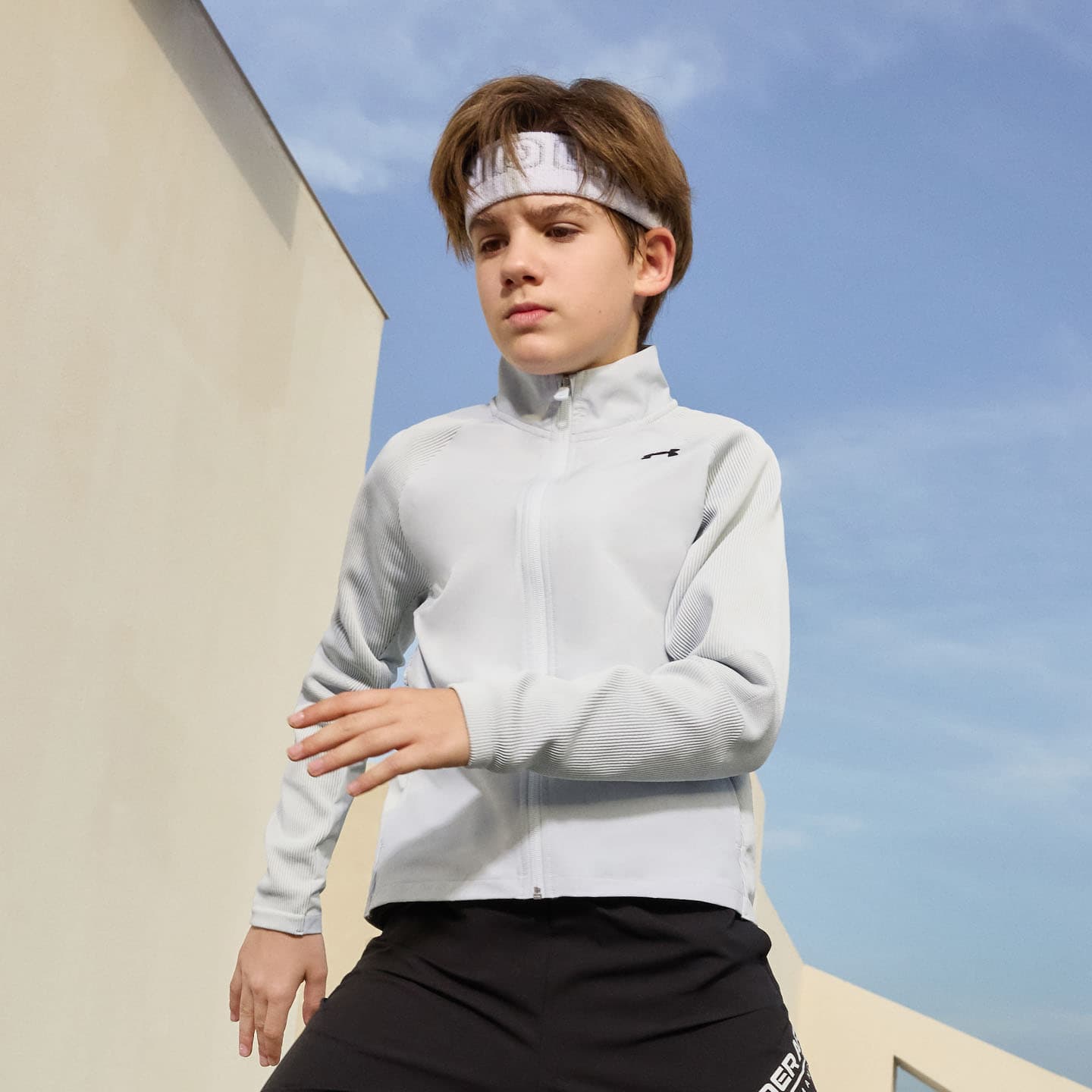 Under Armour Ореоловый серый Школьный возраст Куртка - изображение 4
