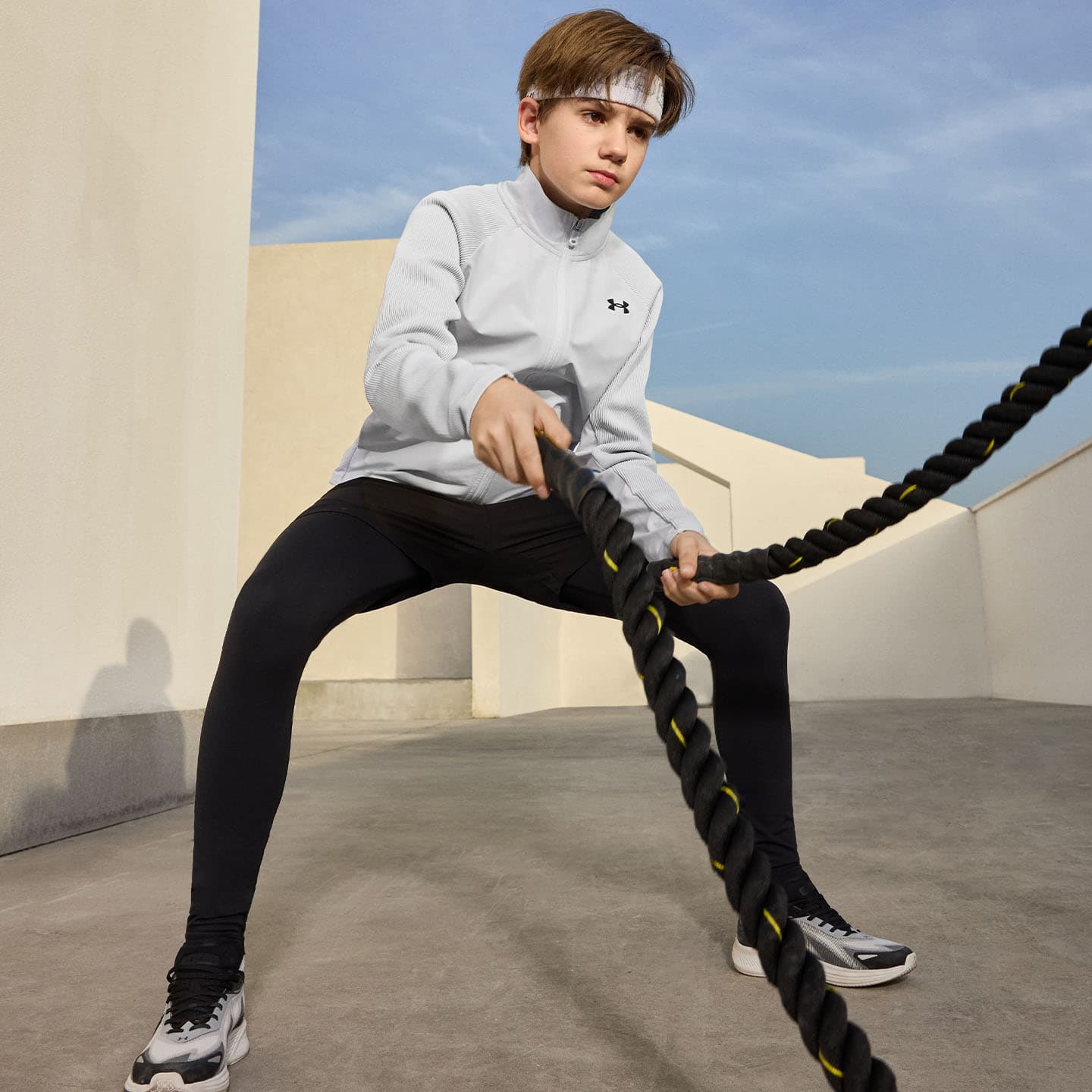 Under Armour Ореоловый серый Школьный возраст Куртка - изображение 7