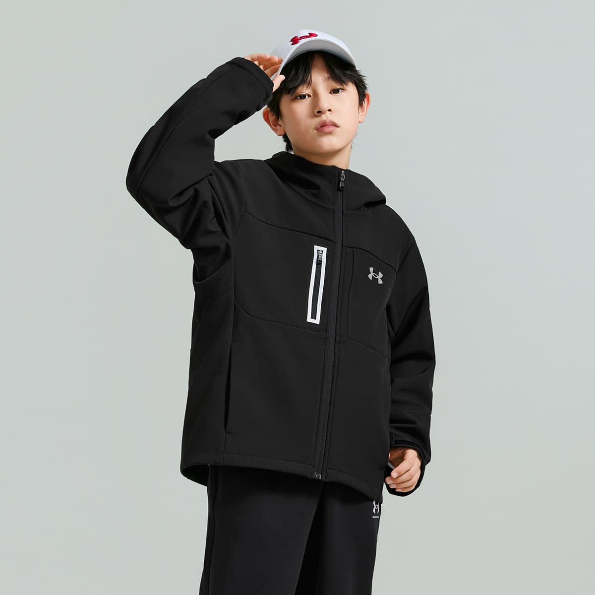 Under Armour Черные Школьные Куртки - изображение 3