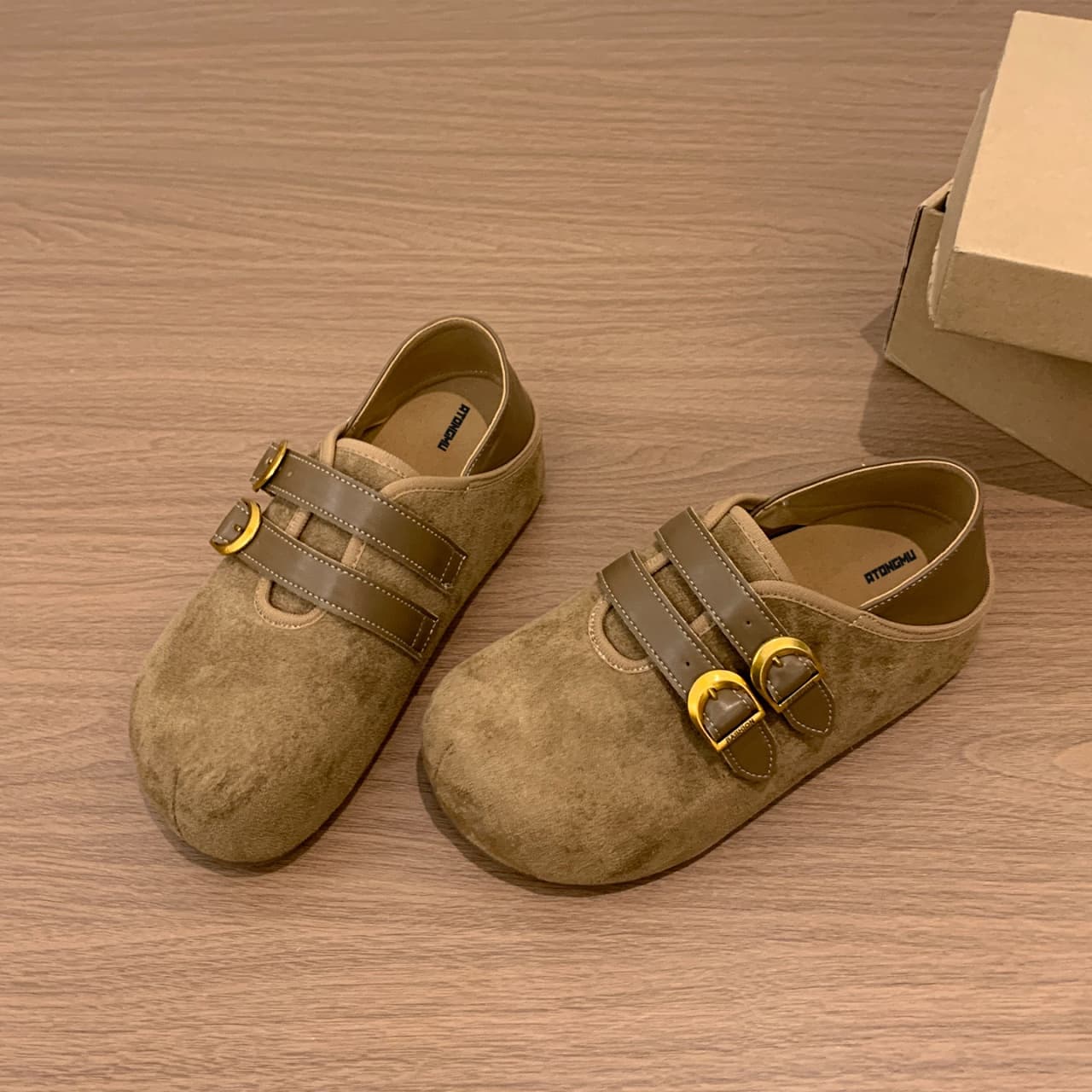 Сандалии ATONGMU Birkenstock Стиль Обувь Женские - изображение 5