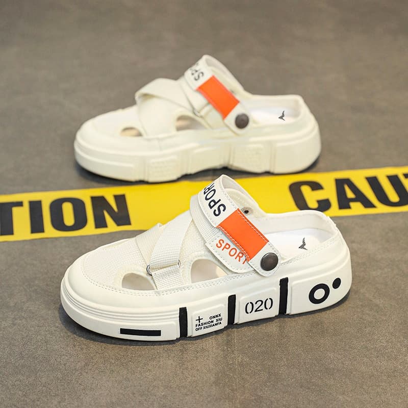 ATONGMU Резина Abrasion Resistant Slip-Resistant Anti-KICK Детские уличные тапочки - изображение 4