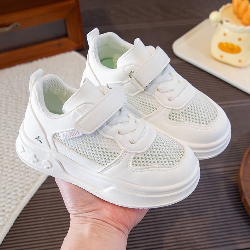 Кроссовки ATONGMU Детская Скейтбординг Обувь Низкий Топ Белый Kids - изображение 5