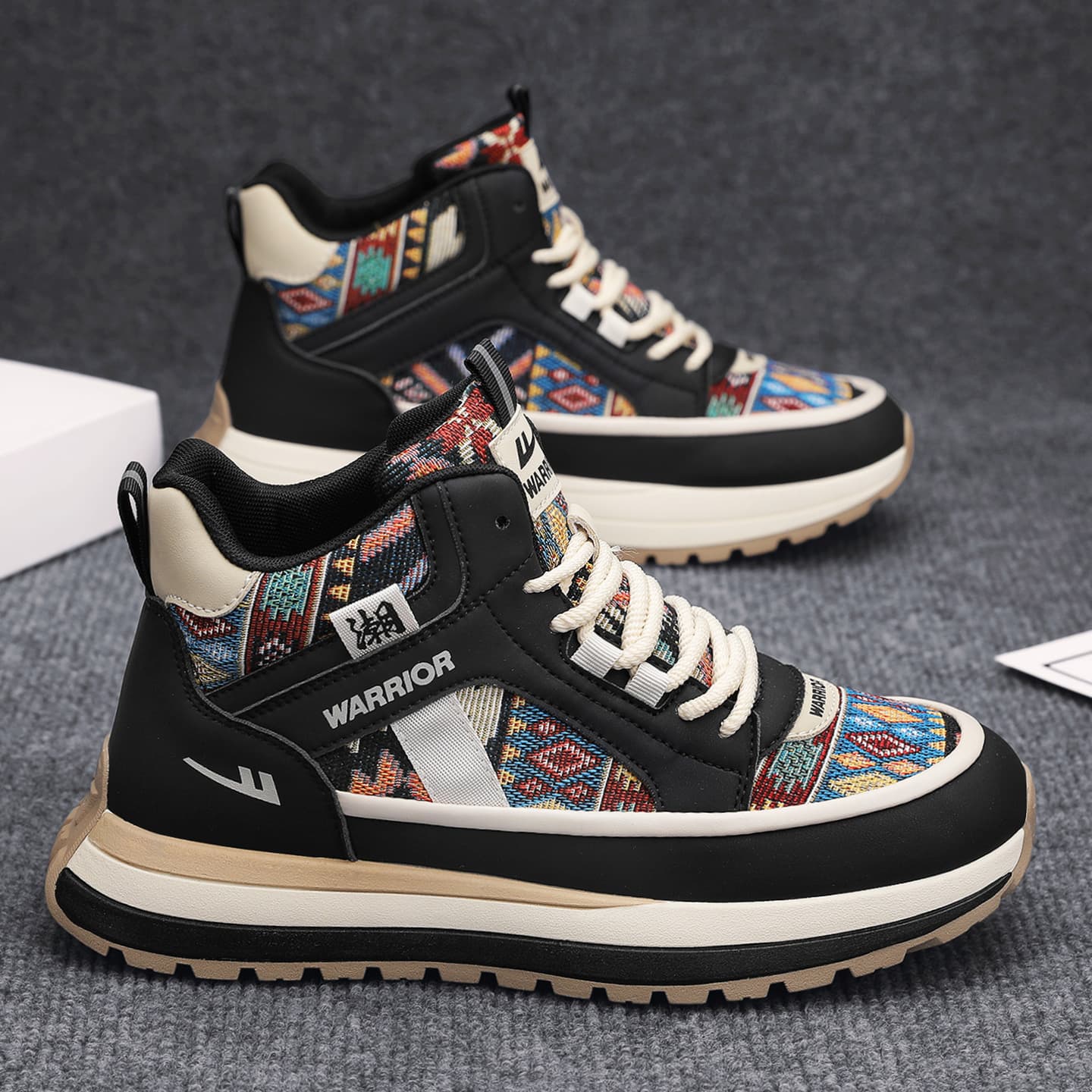 Кроссовки Warrior массивные кроссовки High Top Мужские - изображение 8