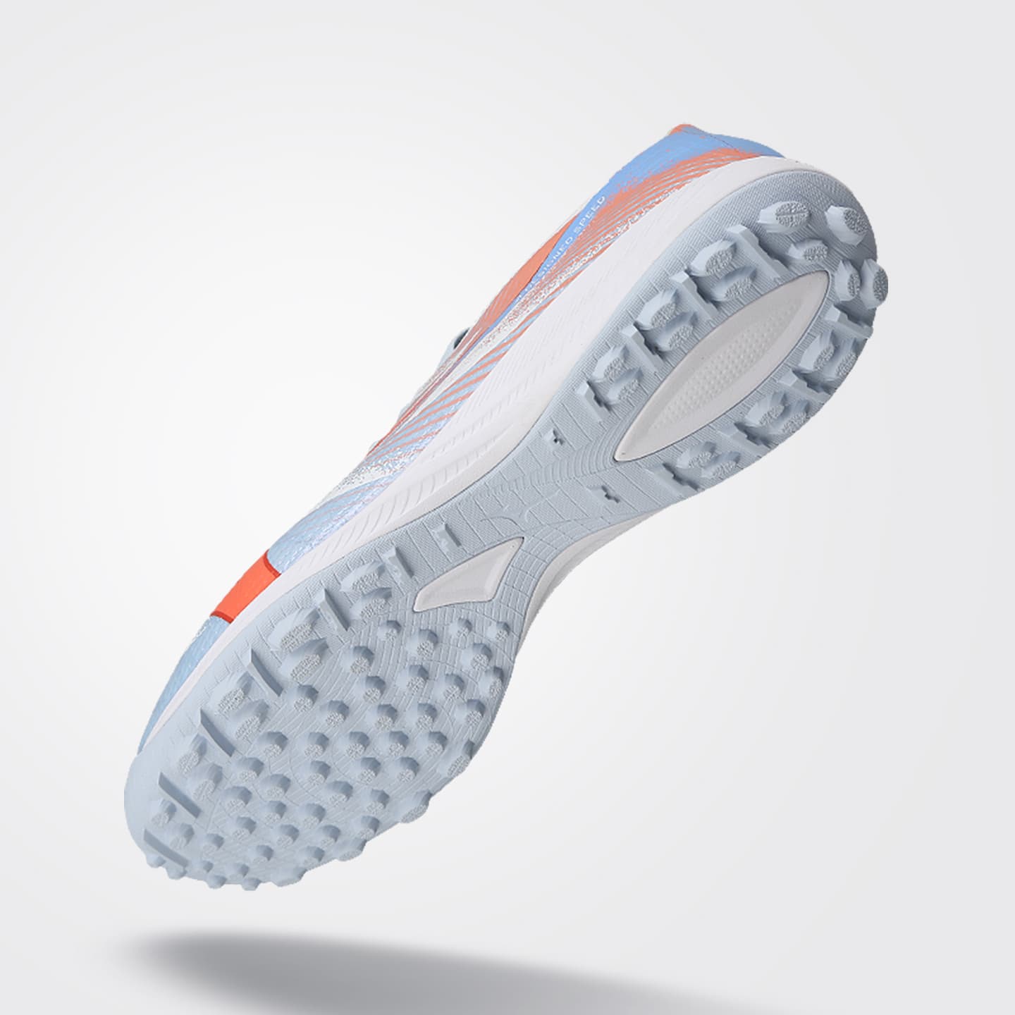 Кроссовки для футбола Mizuno Α III Футбольные бутсы Low Топ Белый Серый Синий оранжевый Унисекс - изображение 2