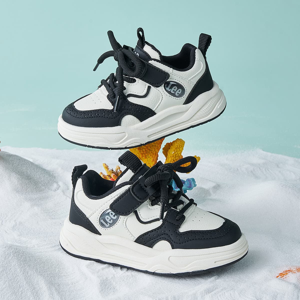 Кроссовки LEE KIDS Устойчивая к истиранию Амортизация и Легкость Противоскользящая Анти-КИК Детская Скейтборд Обувь - изображение 5