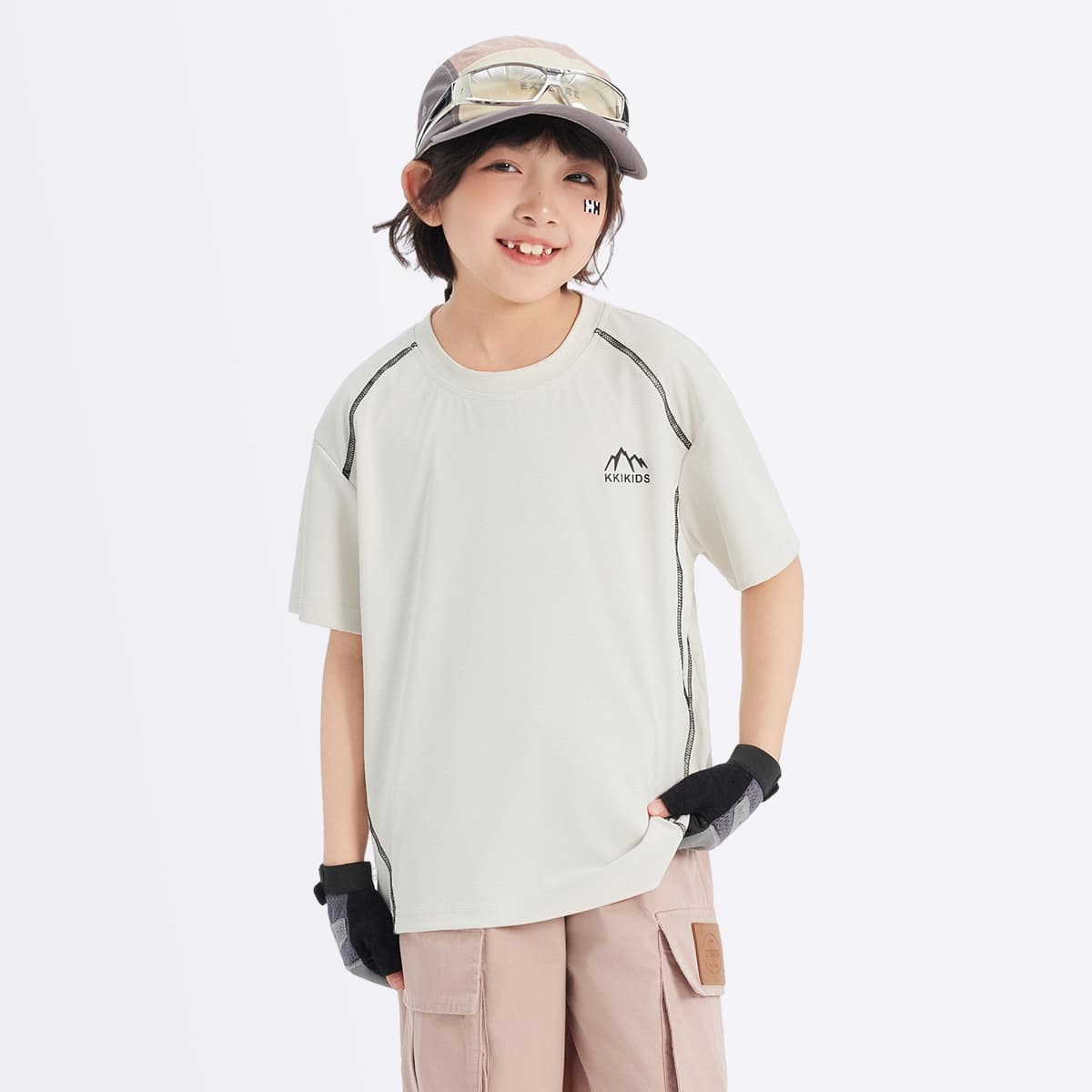 Футболка SNOW FLYING T-Shirt Light Beige Unisex SNOW FLYING T-рубашка светло-бежевая унисекс - изображение 2