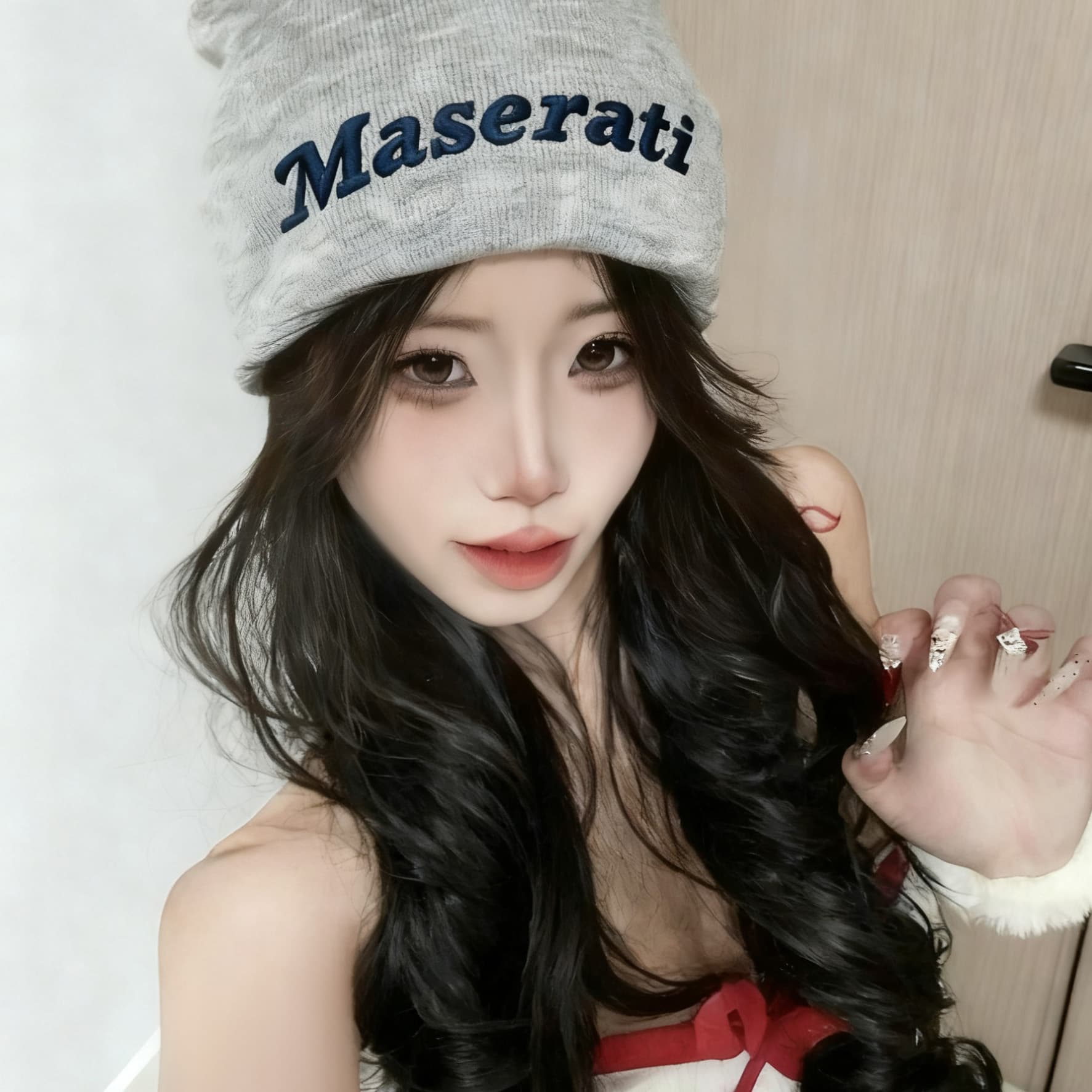 Шапка Шапки-бини Maserati из акрила унисекс - изображение 7