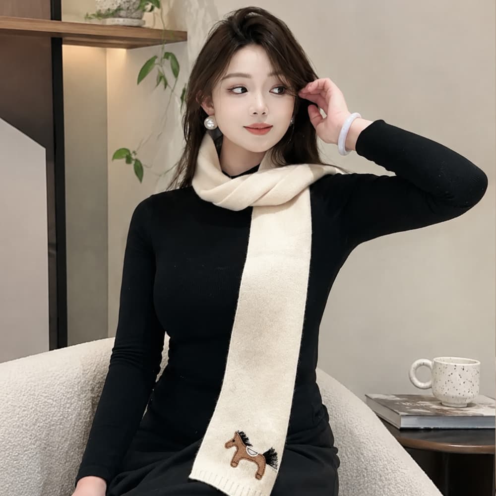 Шарф Мазерати Knit Scarves Unisex - изображение 6