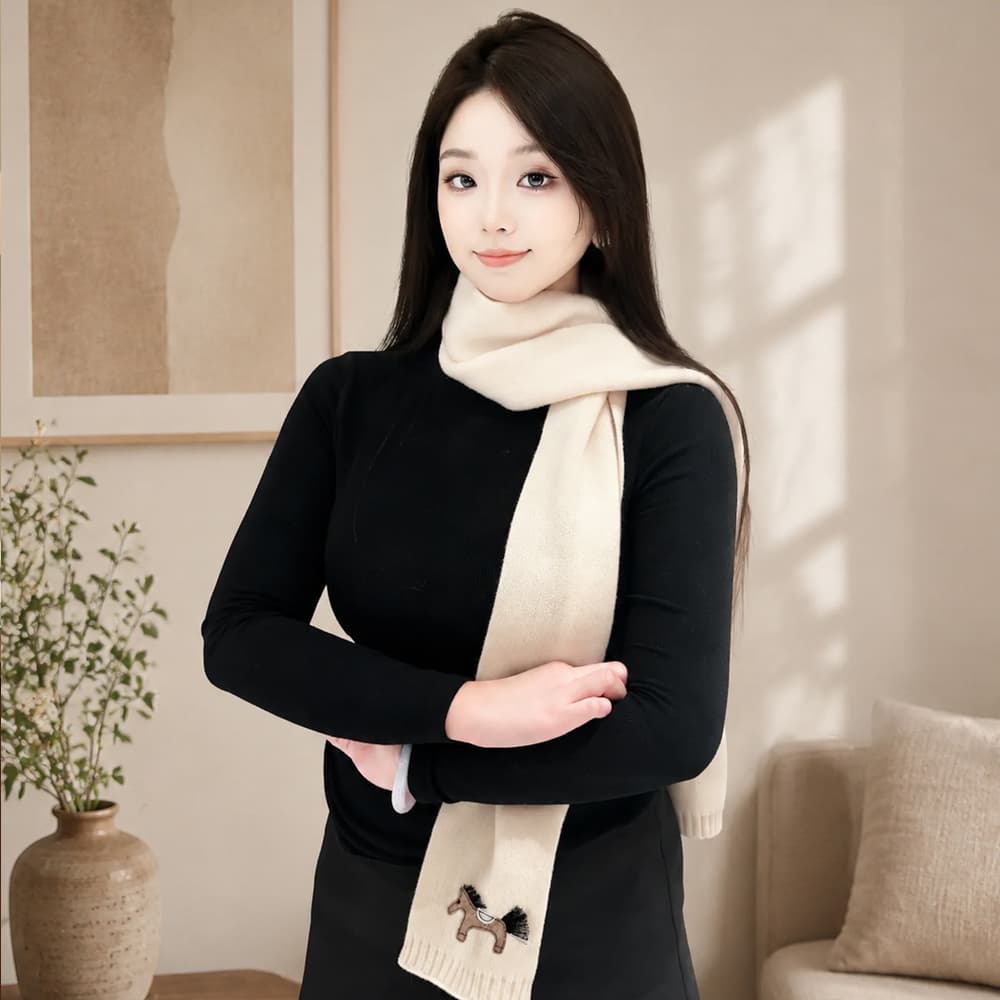 Шарф Мазерати Knit Scarves Unisex - изображение 5
