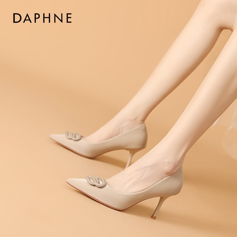 Туфли DAPHNE Низкий каблук Высокие каблуки Женские - изображение 3