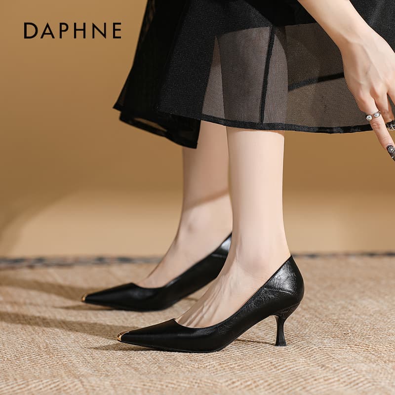 Туфли DAPHNE Низкий каблук Высокие каблуки Женские - изображение 2