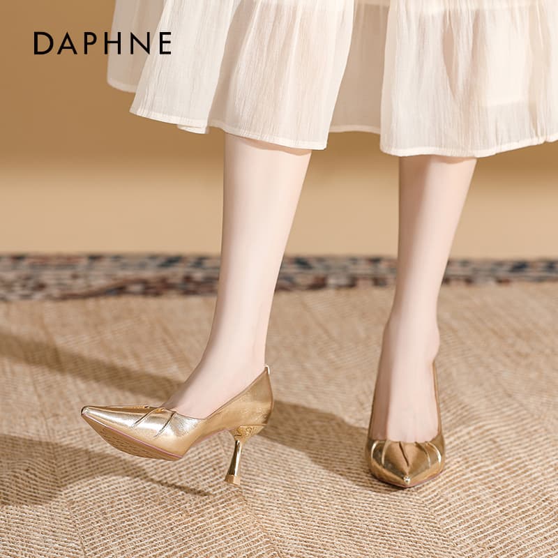 Туфли DAPHNE Низкий каблук Высокие каблуки Женские - изображение 2